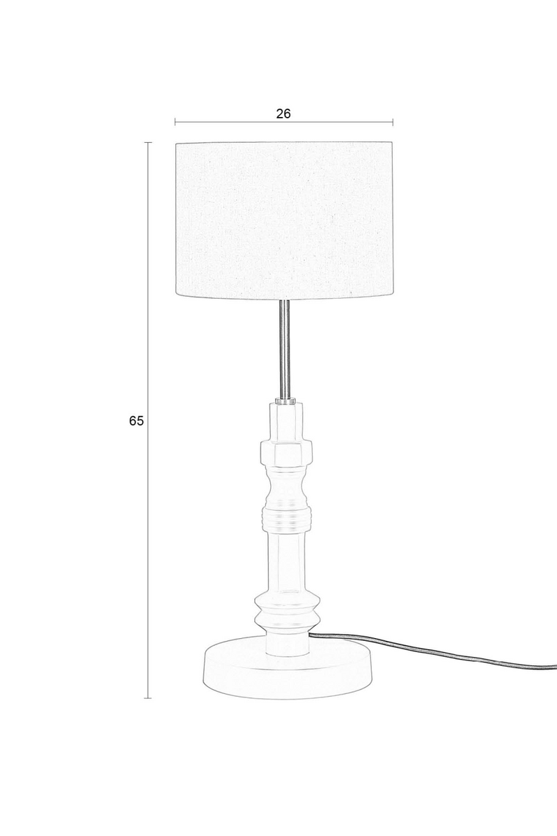 Modern Classic Table Lamp | Zuiver Totem | Dutchfurniture.com