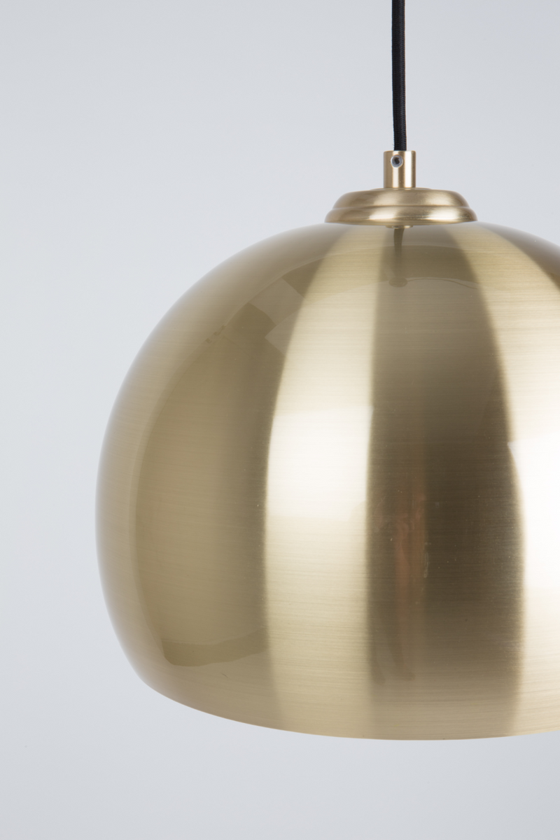 Gold Globe Pendant Lamp | Zuiver Big Glow | DutchFurniture.com