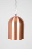 Copper Single Metal Hanging Light | Zuiver Marvel | DutchFurniture.com