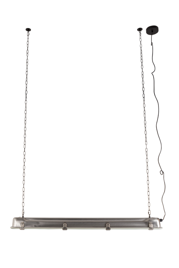 Silver Metal Pendant Lamp XL | Zuiver G.T.A. | DutchFurniture.com