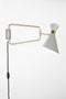 Gray Swing Arm Wall Lamp | Zuiver Shady | DutchFurniture.com