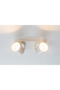 White Double Spotlight Ceiling Lamp | Zuiver Valon | DutchFurniture.com