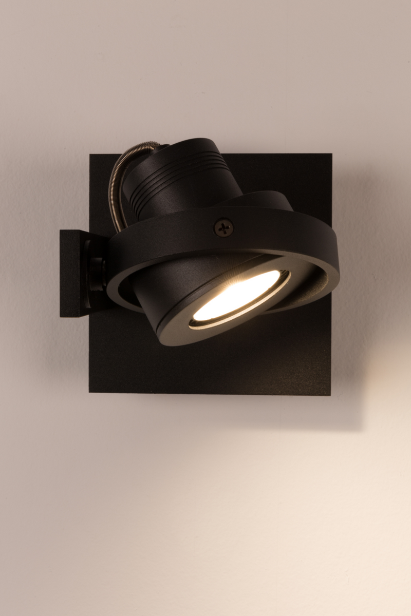 Black Single Ceiling Spotlight | Zuiver Luci | DutchFurniture.com
