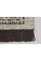 Gray Rectangular Fringed Area Rug 5’ x 7’5" | Zuiver Marvel | DutchFurniture.com