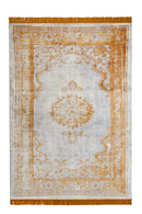 Vintage Yellow Fringe Area Rug 6'5" x 10' | Zuiver Marvel | Dutchfurniture.com