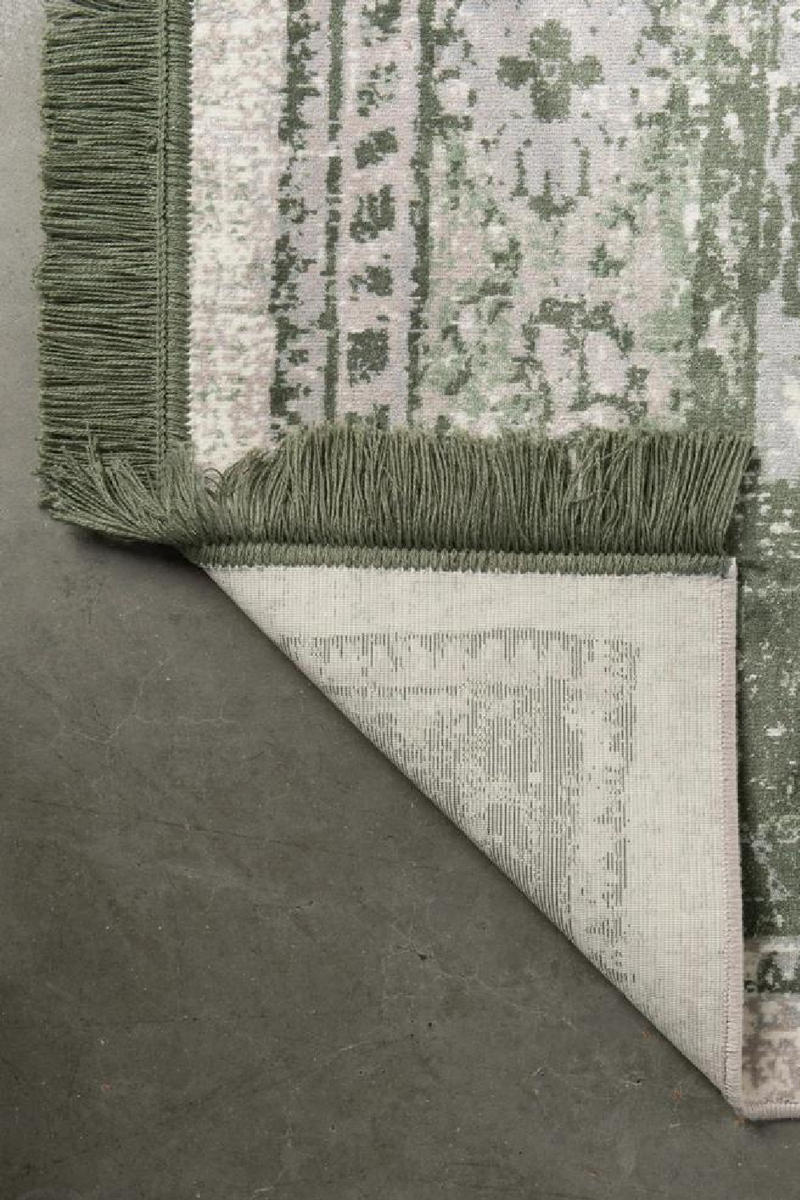 Green Fringe Area Rug 5’ X 7’5" | Zuiver Marvel | Dutchfurniture.com