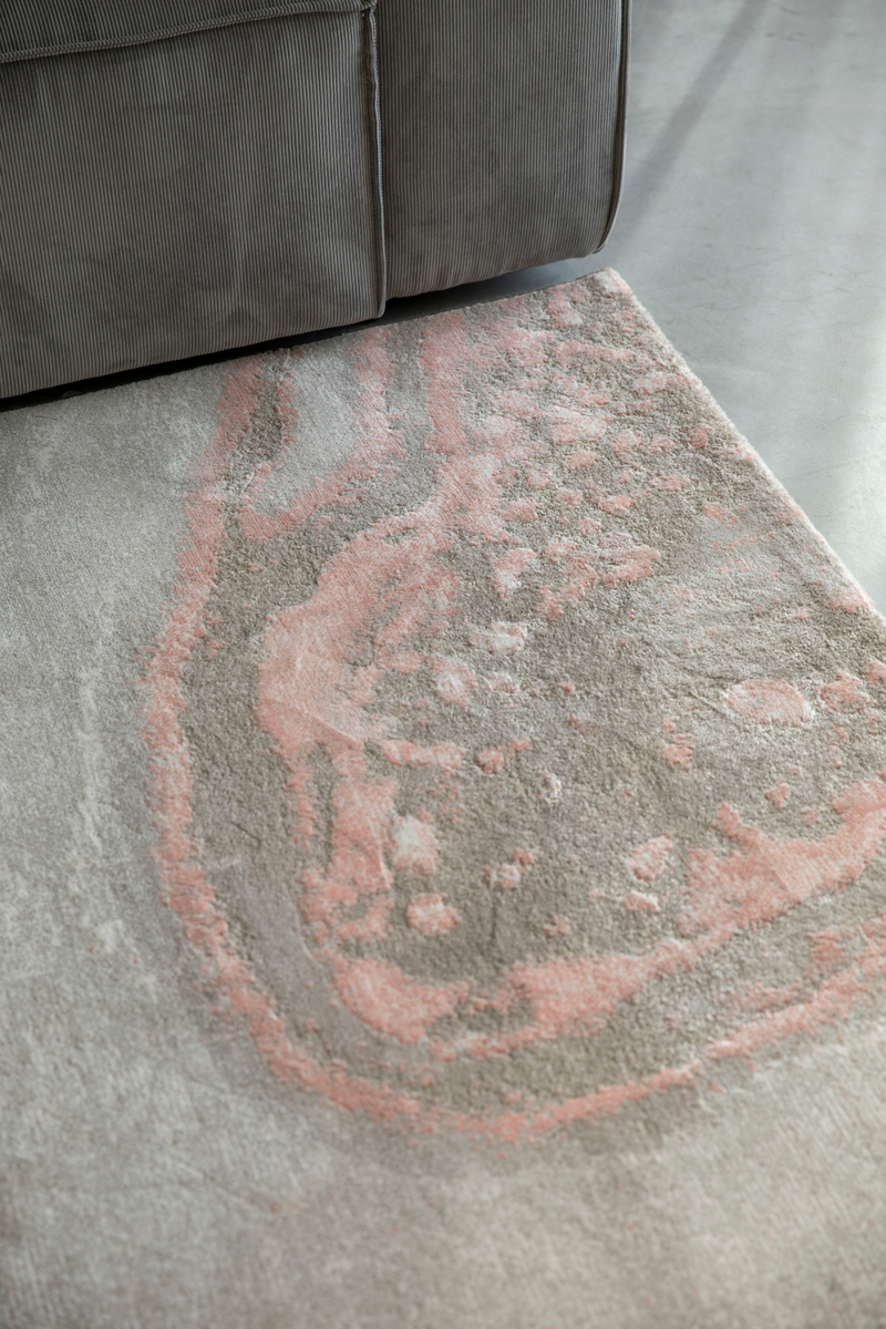 Pink Contemporary Carpet | Zuiver Solar | Dutchfurniture.com