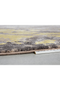 Round Ocher Contemporary Carpet | Zuiver Solar | Dutchfurniture.com