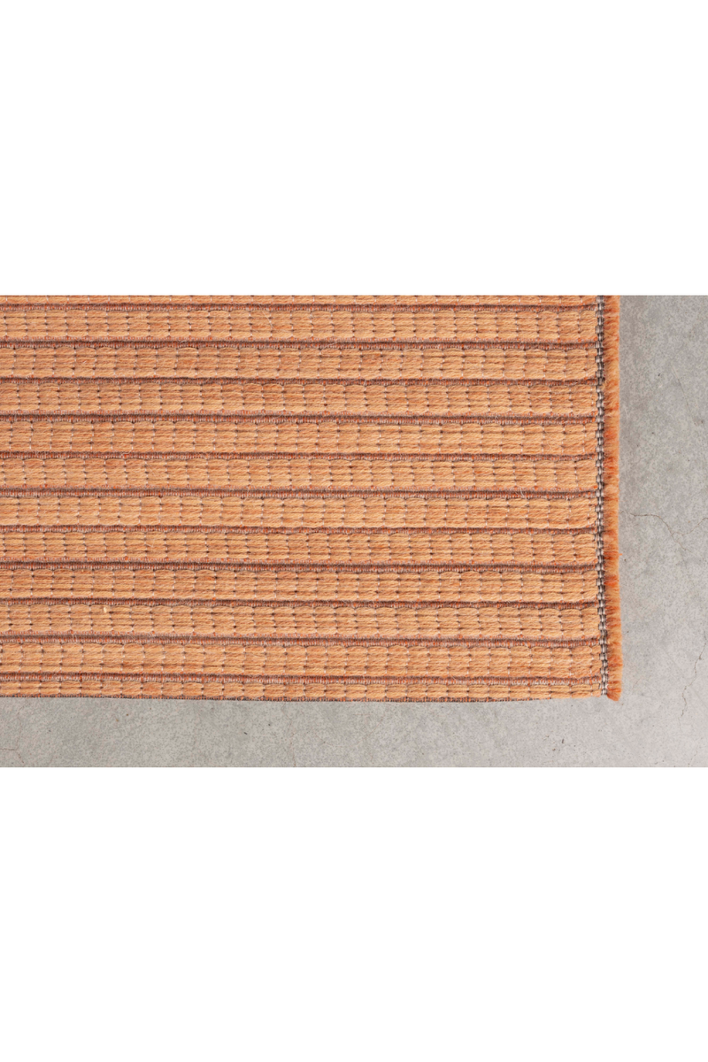 Orange Wool Carpet | Zuiver Waves | Dutchfurniture.com