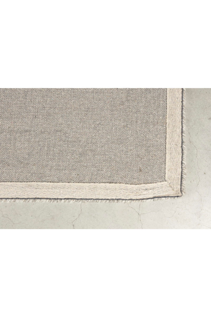 Gray Wool Patterned Rug 5' x 7'5" | Zuiver Frantic | Dutchfurniture.com