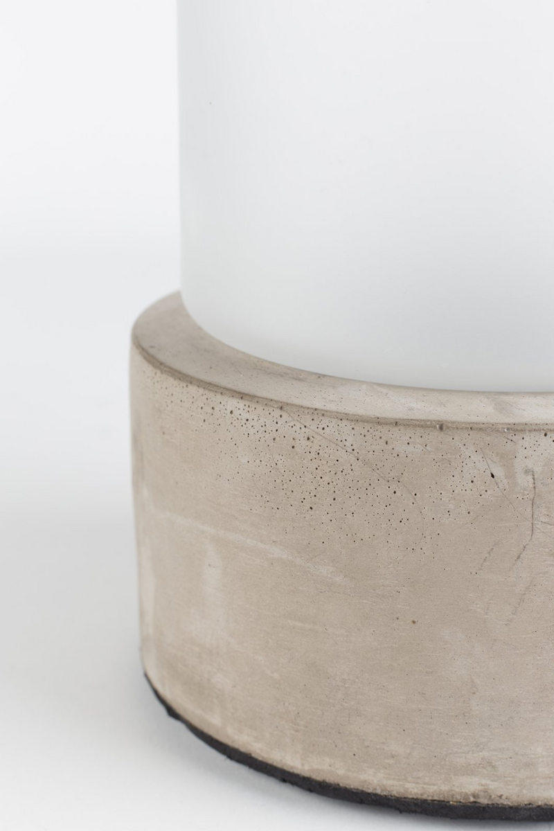 Frosted Glass Vase LED Lamp (M) | Zuiver Reina | Dutchfurniture.com