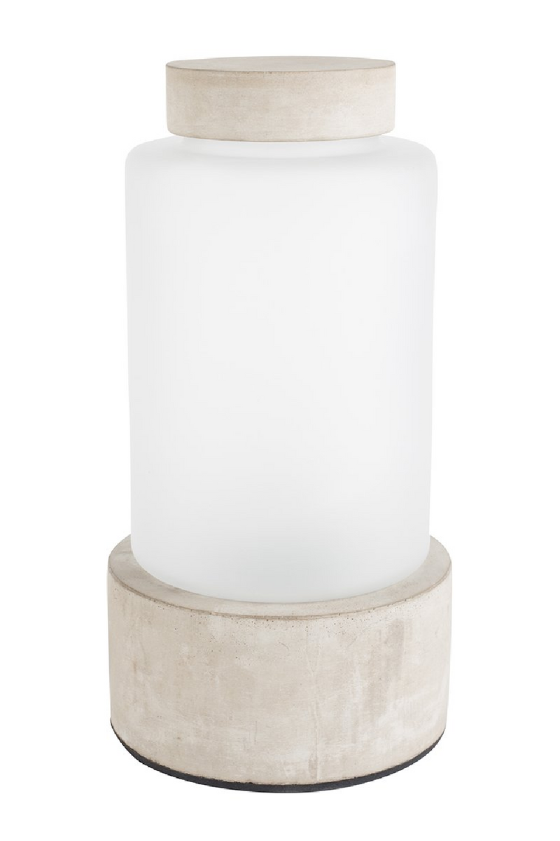Frosted Glass Vase LED Lamp (M) | Zuiver Reina | Dutchfurniture.com