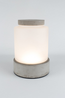 Frosted Glass Vase LED Lamp (L) | Zuiver Reina | Dutchfurniture.com