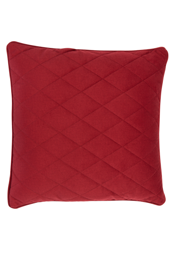 Red Square Pillows (2) | Zuiver Diamond | Dutchfurniture.com
