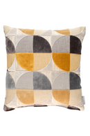 Amber Geometric Pattern Pillows (2) | Zuiver Club | OROA TRADE