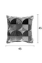 Green Geometric Pattern Pillows (2) | Zuiver Club | OROA TRADE