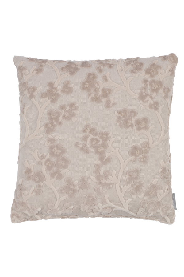 Frost Flower Blossom Throw Pillows (2) | Zuiver April | OROA TRADE