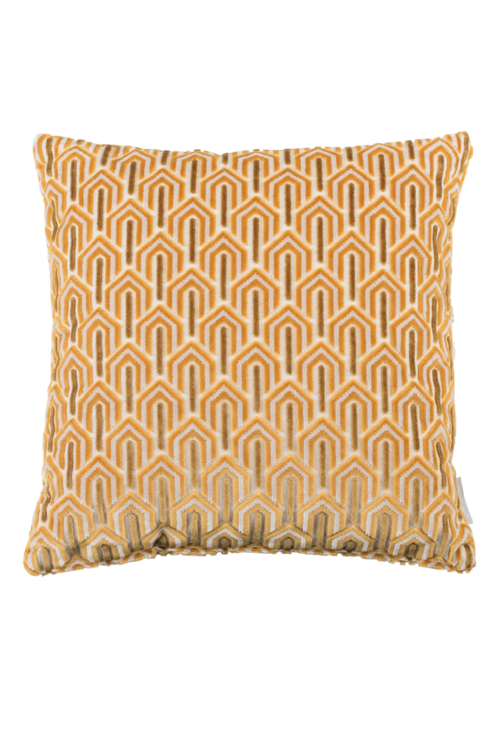 Yellow Geometric Throw Pillows (2) | Zuiver Beverly | DutchFurniture.com