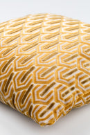 Yellow Geometric Throw Pillows (2) | Zuiver Beverly | DutchFurniture.com