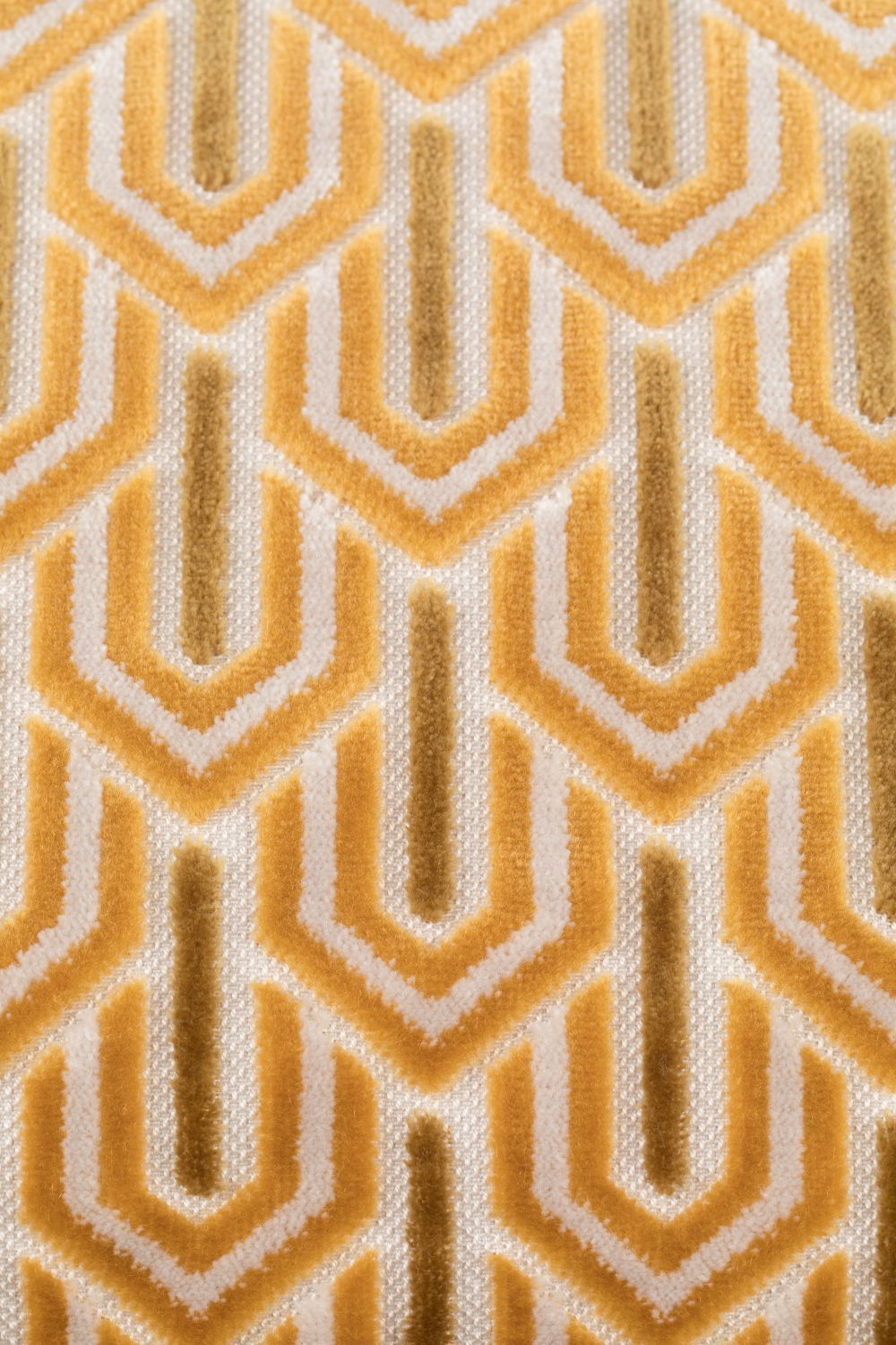 Yellow Geometric Throw Pillows (2) | Zuiver Beverly | DutchFurniture.com