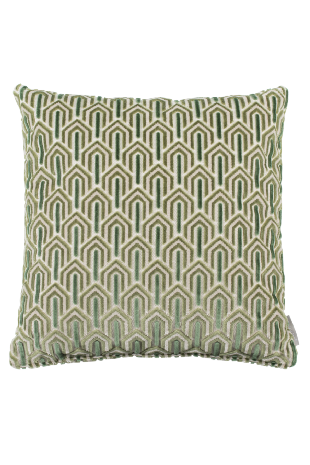 Green Geometric Throw Pillows (2) | Zuiver Beverly | DutchFurniture.com