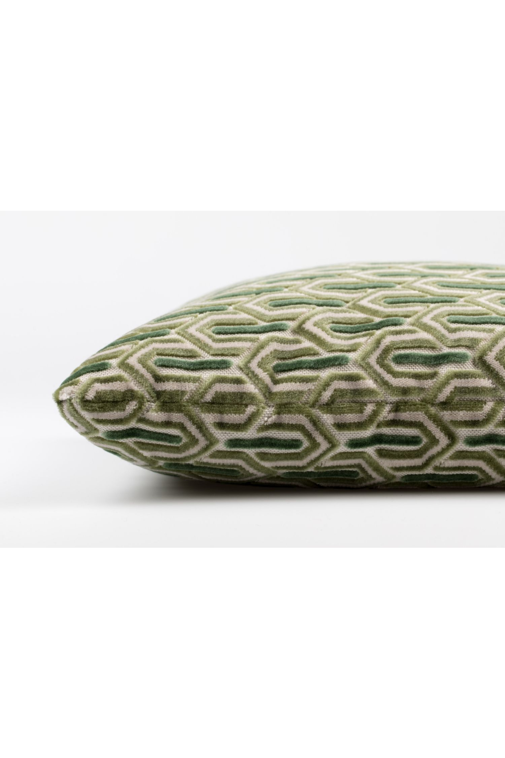 Green Geometric Throw Pillows (2) | Zuiver Beverly | DutchFurniture.com