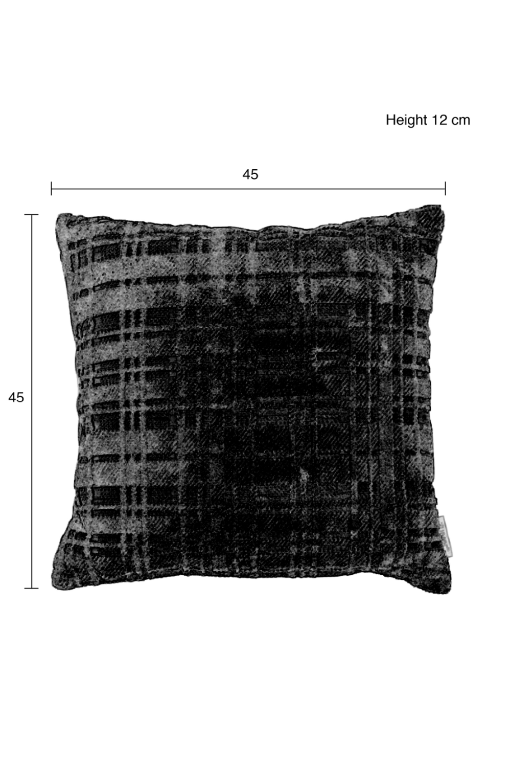 Minimalist Plaid Throw Pillow (2) | Zuiver Dandy | Oroatrade.com