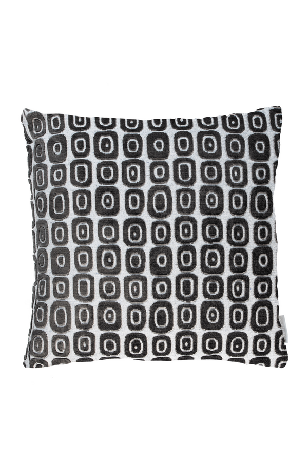 Black Printed Throw Pillows (2) | Zuiver Cloud | Dutchfurniture.com