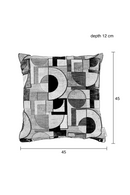 Modern Print Throw Pillows (2) | Zuiver Festive | Oroatrade.com