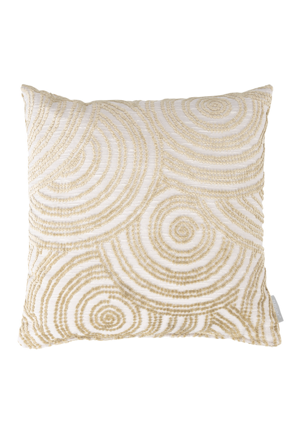 Spiral Print Throw Pillows (2) | Zuiver Rings | Dutchfurniture.com